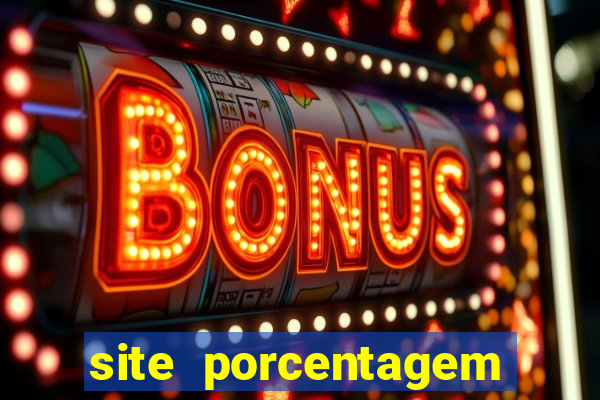 site porcentagem slots pg